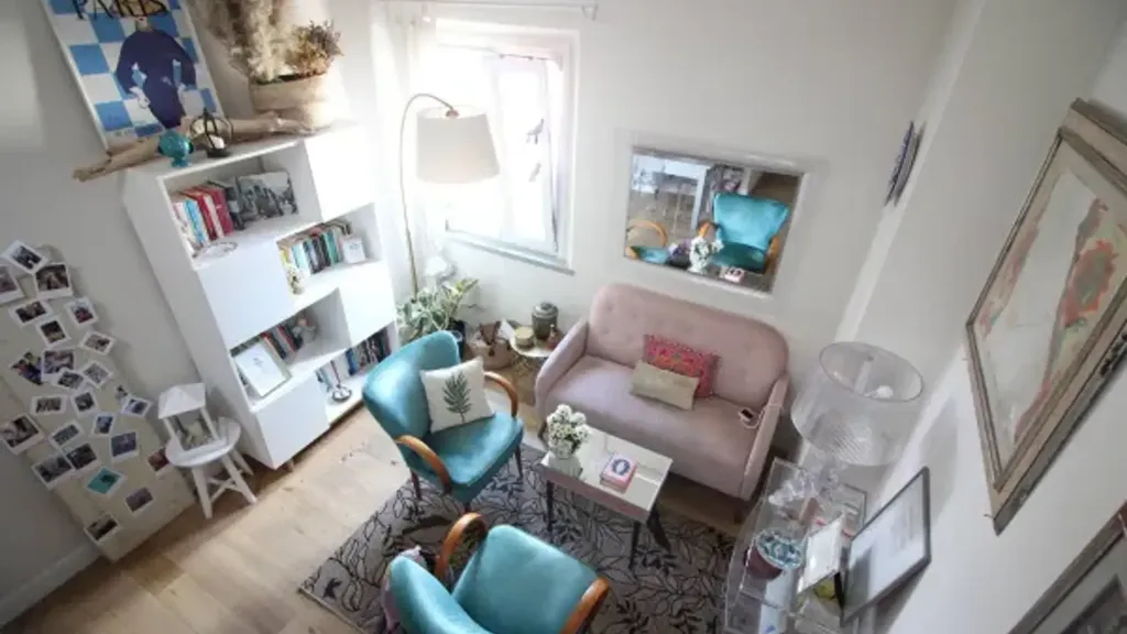 Soggiorno - Restored Apartment with Private Garden in Empoli