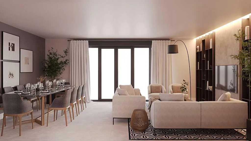 Dining Room - Chalet with Pool and Terrace in Las Rozas