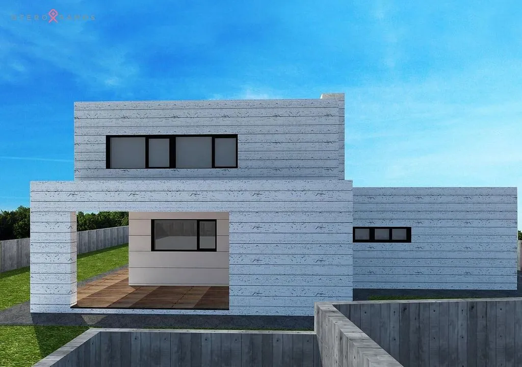 Modern Chalet with Garden in Bertamiráns