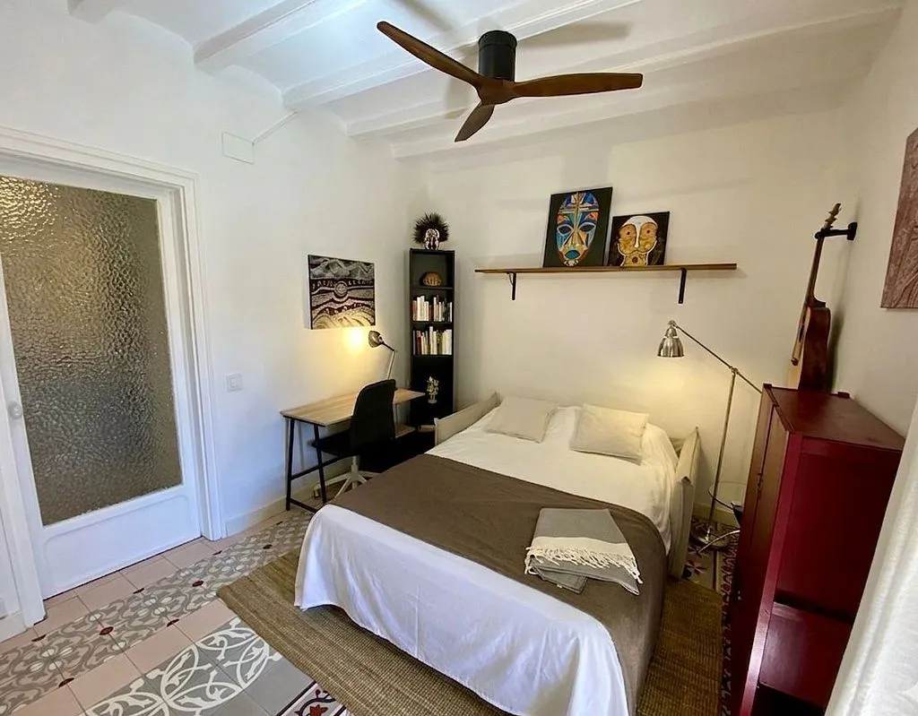 Chambres - 1-Bedroom Flat with Balcony in Sant Antoni