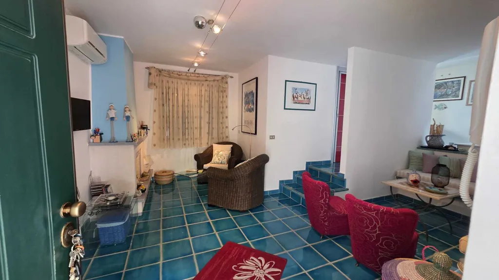 Séjour - Apartment with Terrace and Balcony in Scalea