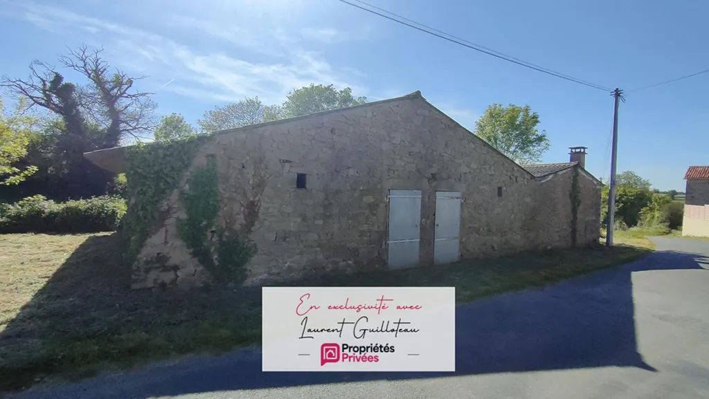 Extérieur - Grange en Pierre à Rénover à La Verrie