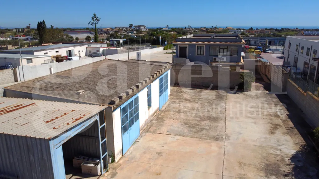 Vue aérienne - Commercial Complex with Sea View in Pachino