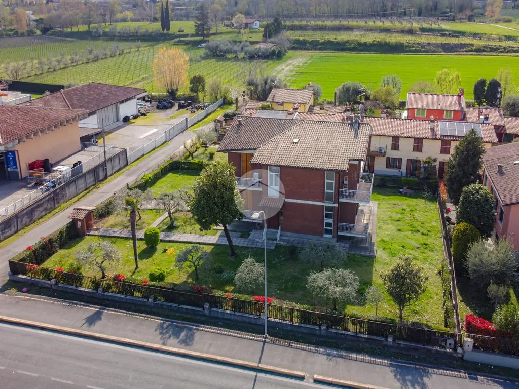 Vue aérienne - Apartment with Garden in Clusane, Iseo