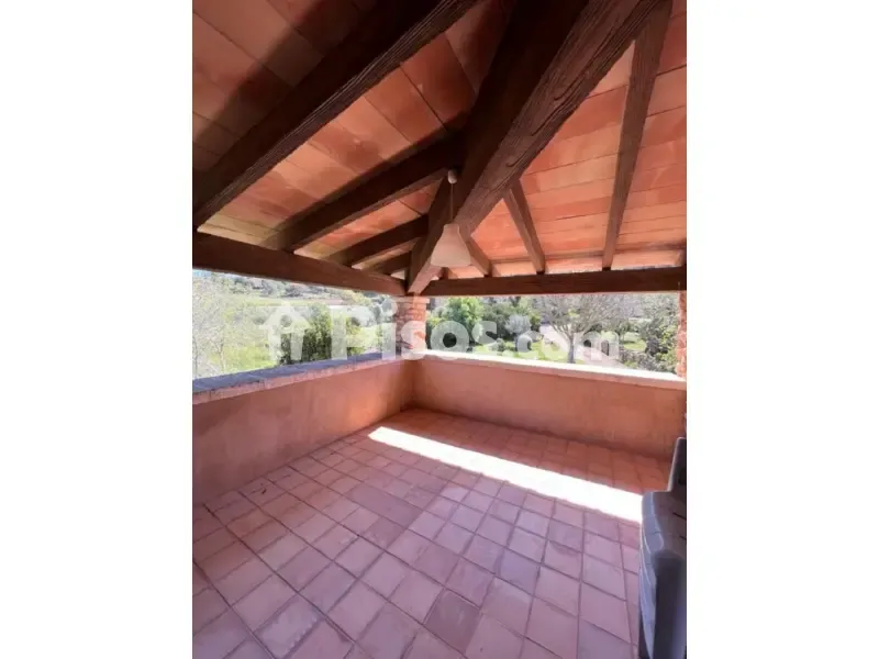 Terrace - Rustic Finca with Pool in S'Horta