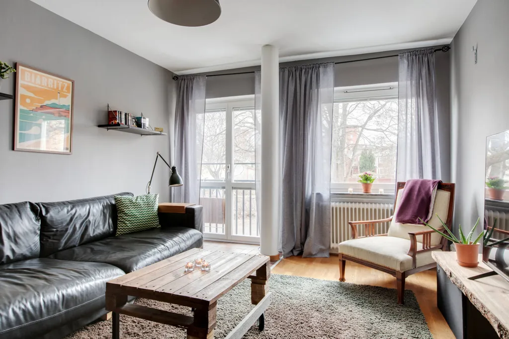 Elutuba - Apartment with Balcony in Söder, Gävle