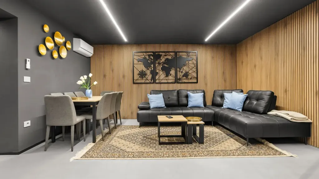 Séjour - Contemporary Villa with Pool in Imola