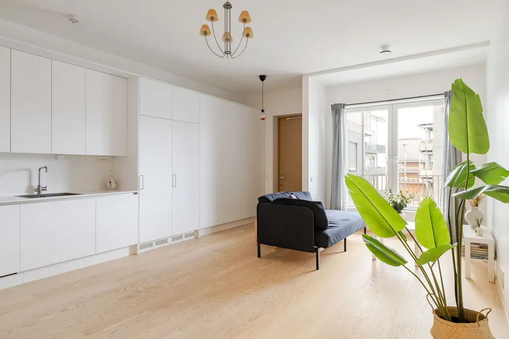 Elutuba - Modern Flat with Balcony in Vallastaden, Linköping