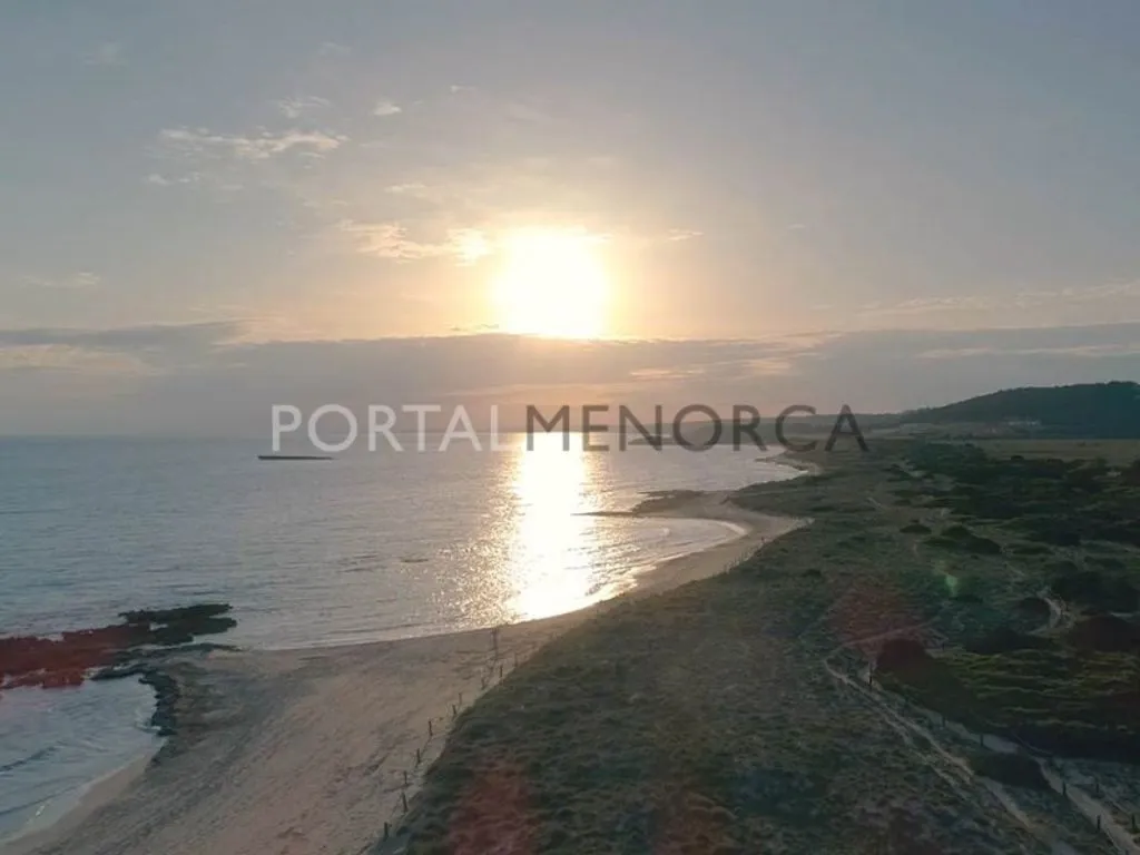 Vue aérienne - Development Land with Sea Views in Es Migjorn Gran