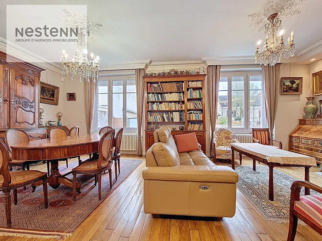 Living Room - 1930s House with Garden in Orleans