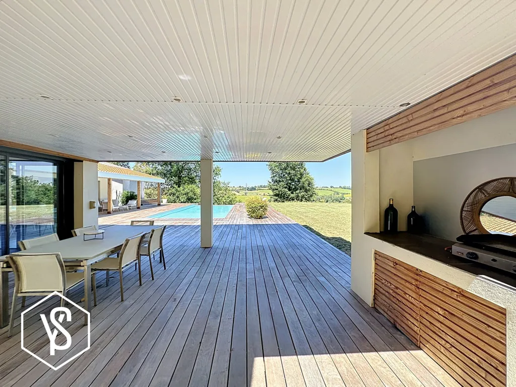 Terrazza - Architect's Villa with Pool near Saint-Orens