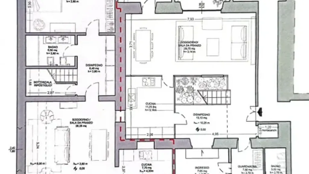 Plaan - Historic Studio Apartment in Oltrarno, Florence