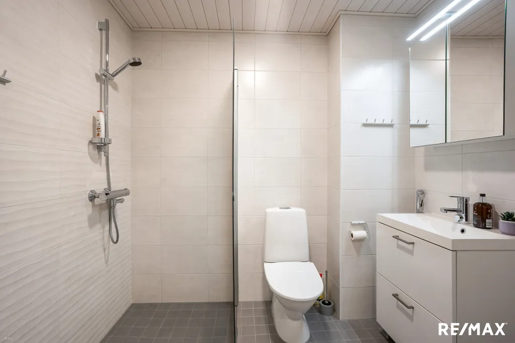 Bathrooms - Modern Studio with French Balcony in Logomo Area
