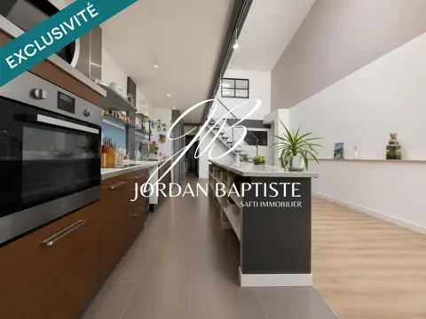 Kitchen - Loft-Style House with Terrasse in Grisolles