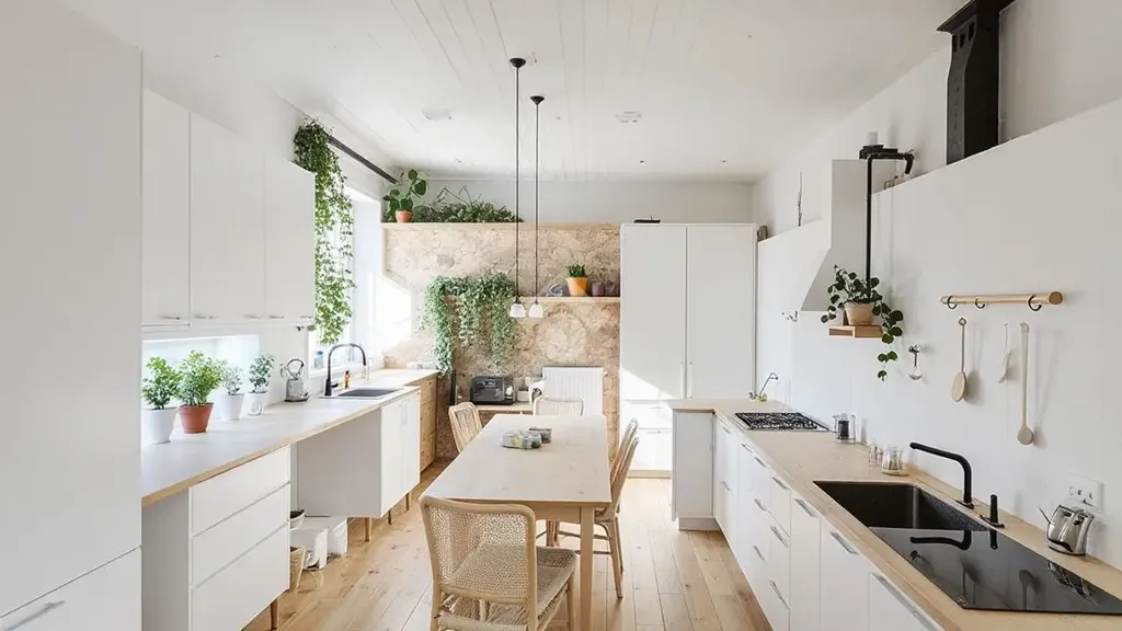 Kitchen - Rustic 2-Bedroom Flat in Palermo