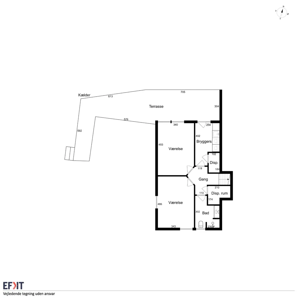 5-room house in Hinnerup