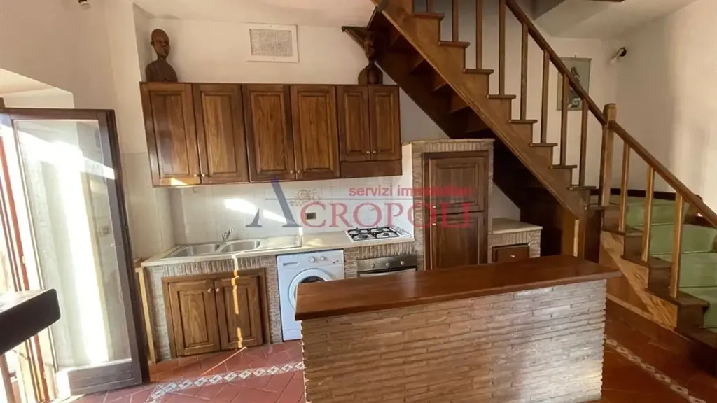 Köök - Charming Two-Level Apartment in Bracciano