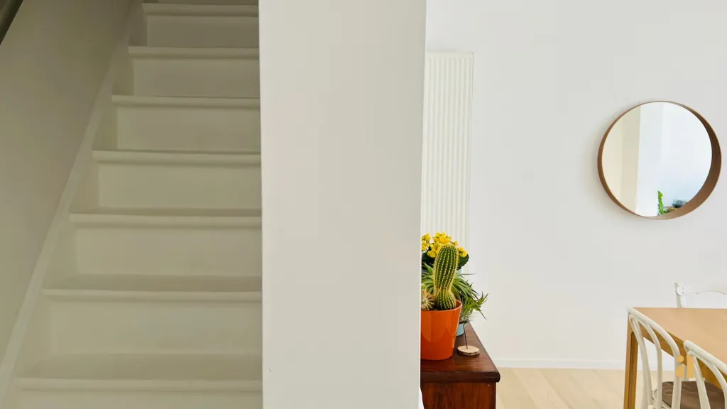 Entrée - Appartement Lumineux avec Jardin à Gand