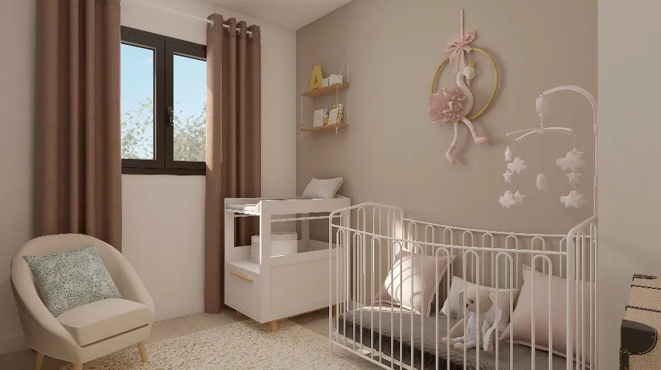 Camere da letto - New Build House with Garden in Gréasque