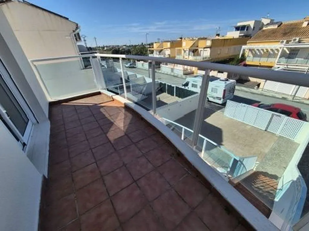 Balcony - Semi-Detached House with Pool in Oliva Nova