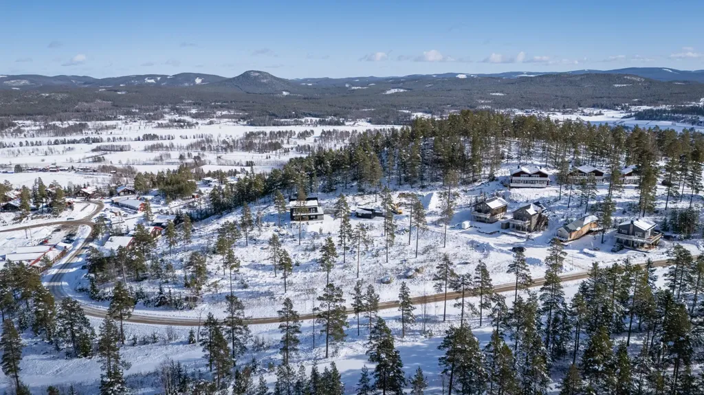 Vue aérienne - Buildable Plot with Ski Access in Järvsö