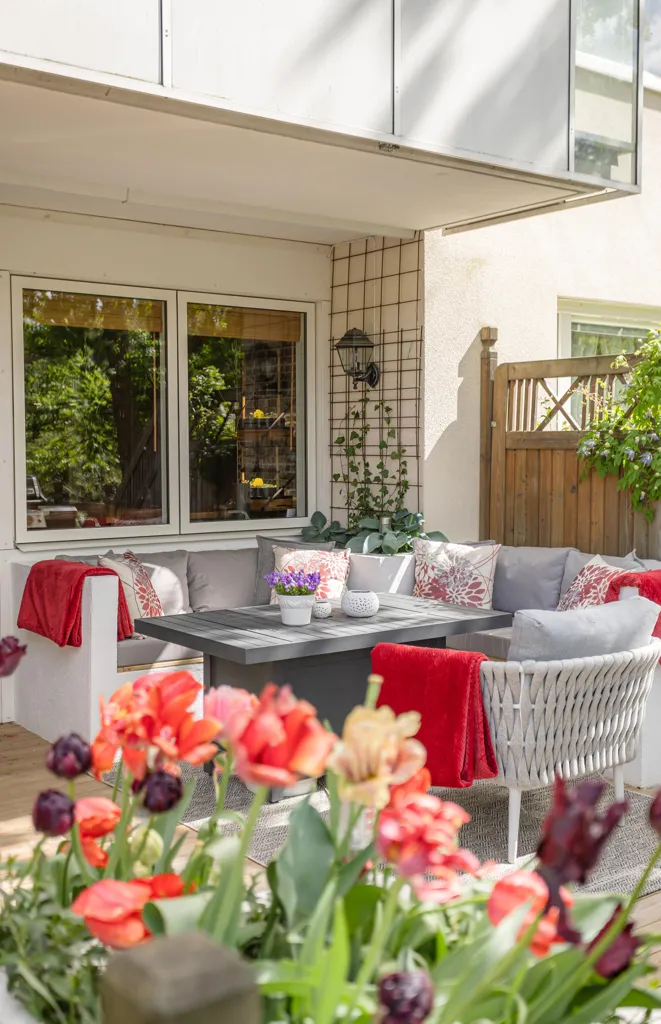 Terrasse - Bostadsrätt with Garden in Jungfrudansen