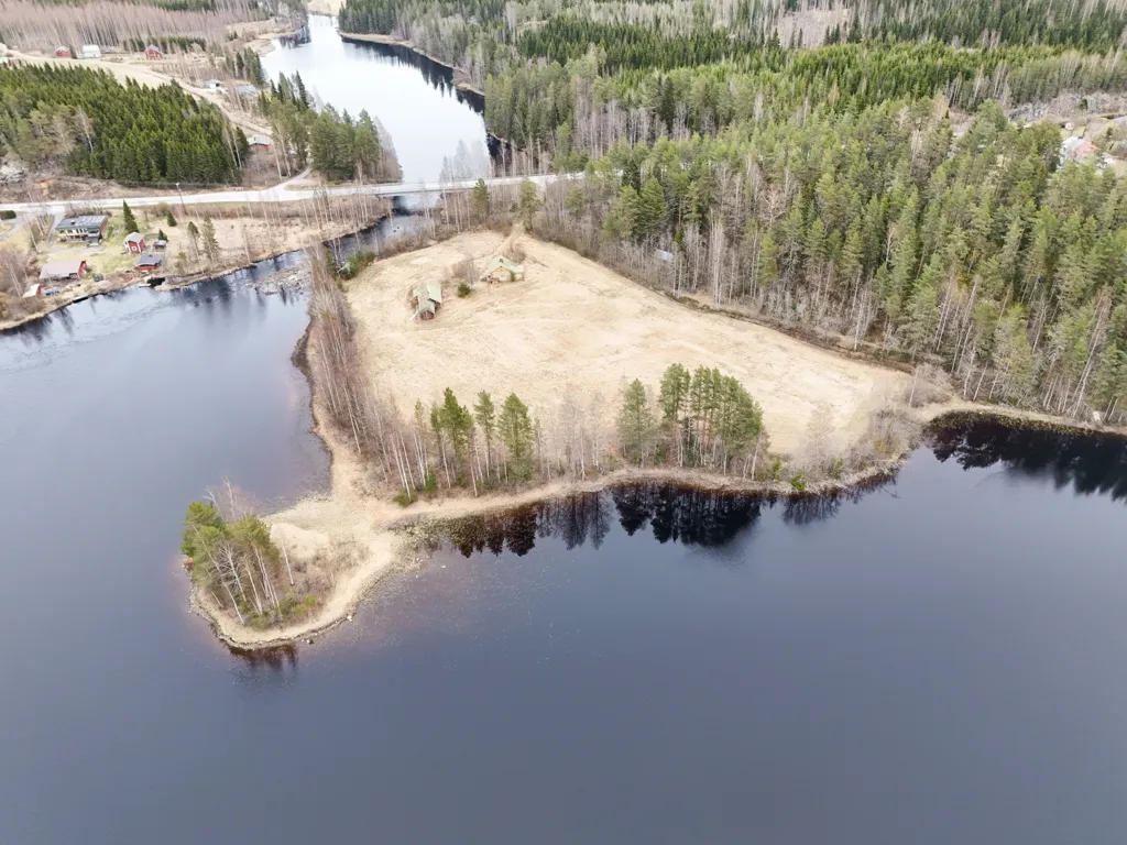 Vista aerea - Rantatontti with Private Lakefront in Kaavi