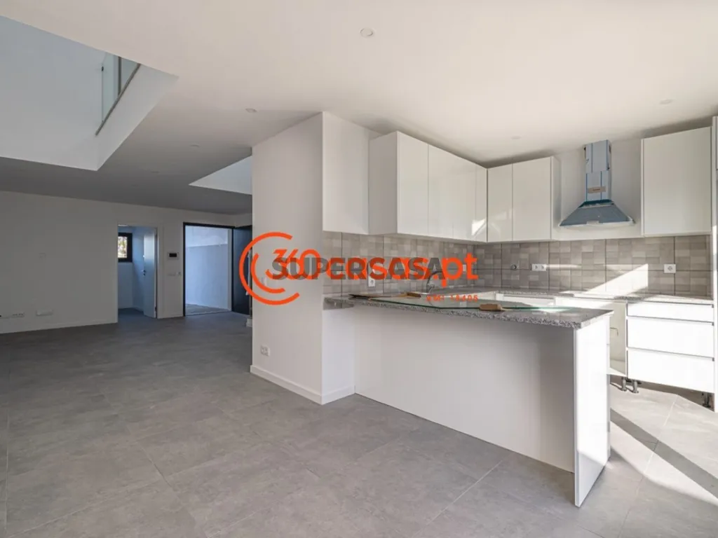 Köök - Modern Duplex with Garden in Olhão