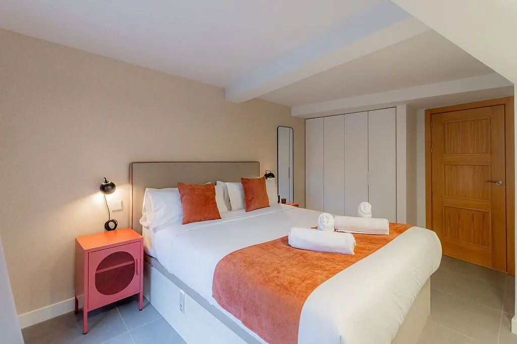Chambres - Furnished Flat with Air Conditioning in Madrid