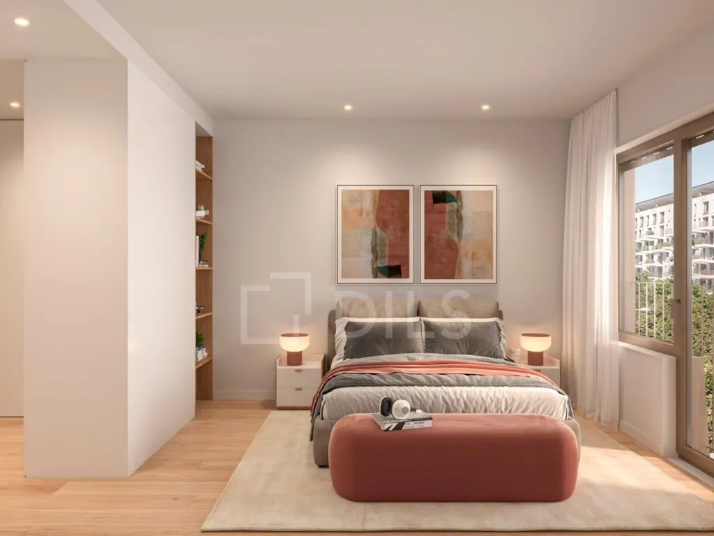 Chambres - T3 Apartment with Parking in Porto