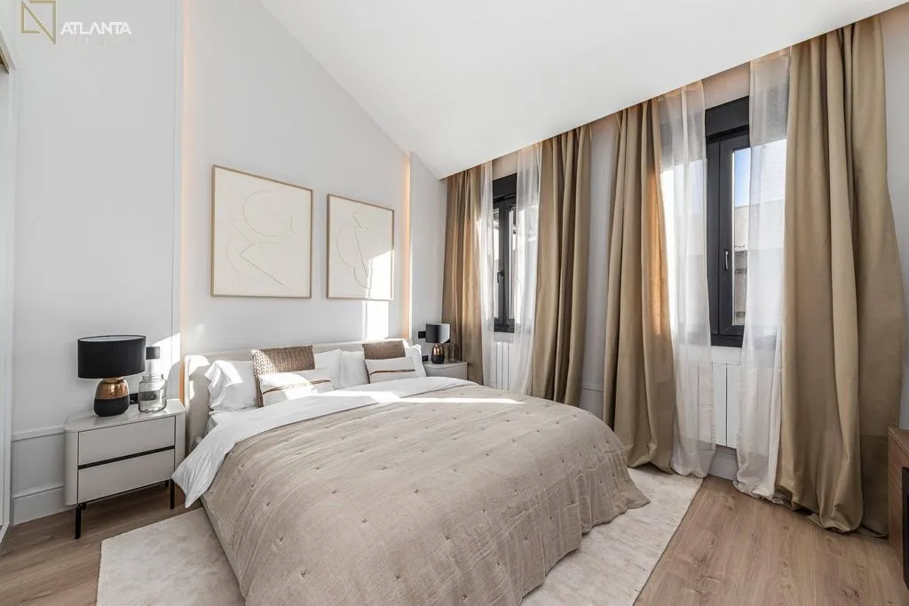 Chambres - Luxury Penthouse with Terrace in Madrid