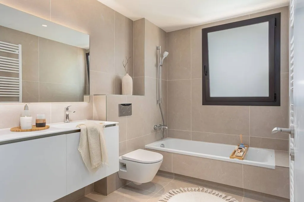 Bathrooms - Avant-garde Detached House with Pool in Pals