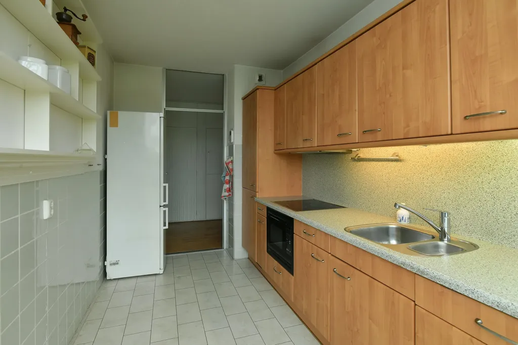 Köök - Corner Flat with Garden View in Doorwerth