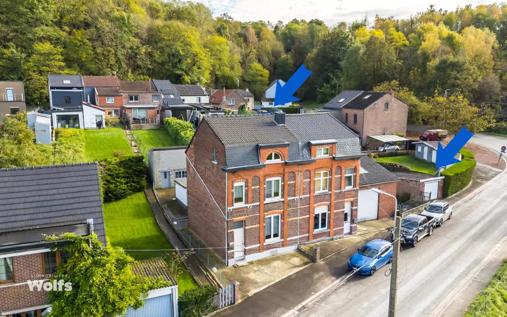 Vista aerea - Villa with Garage in Eben-Emael