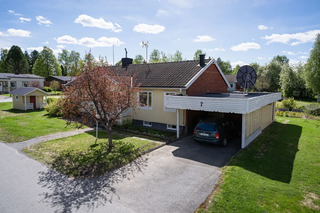 Extérieur - 1-Storey House with Garden in Burträsk