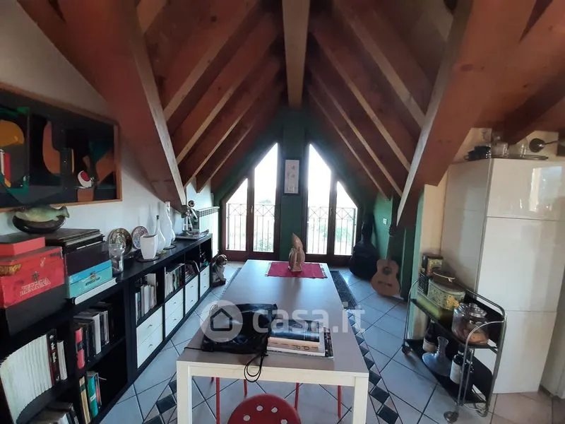 Dining Room - Penthouse with Balcony in Treviglio