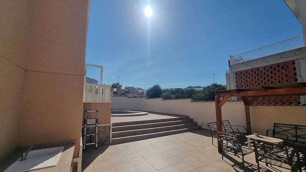 Terrasse - Chalet with Pool and Terrace in Rojales