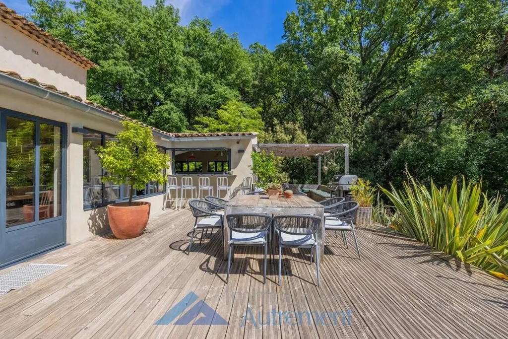 Terrass - Charming Property with Pool in Puyricard