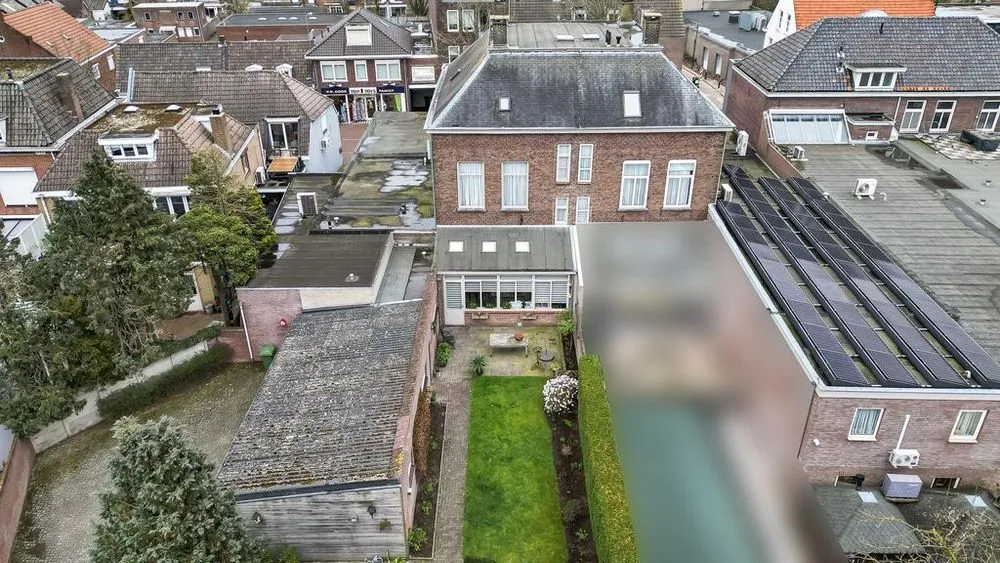 Vue aérienne - Historic Detached House with Garden in Gemert