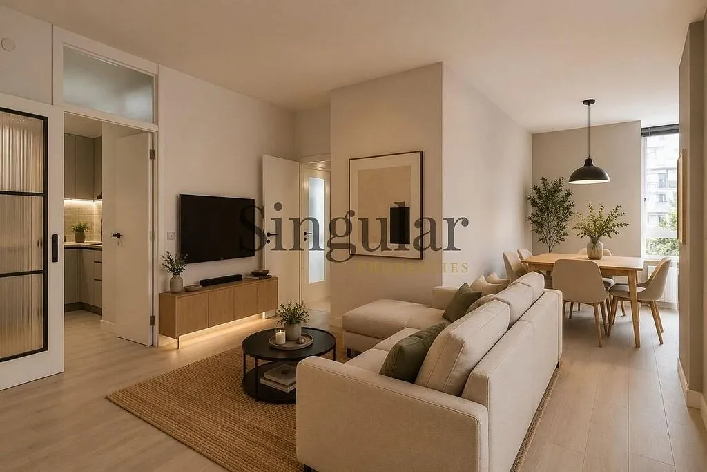Séjour - Apartment with South-West View in La Nova Esquerra de l'Eixample