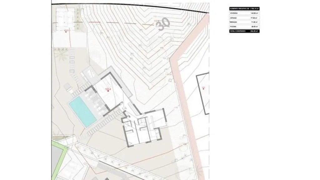 Plan - Luxury Villa with Pool in Orihuela