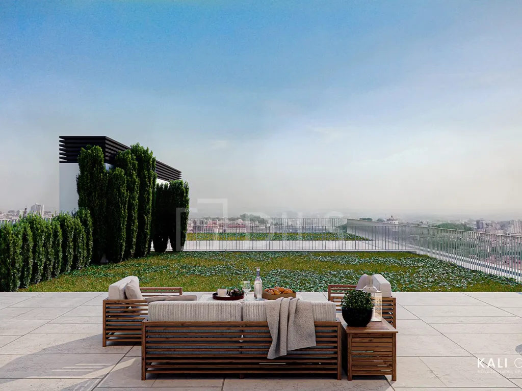 Terrass - T2 Apartment with River View in Vila Nova de Gaia