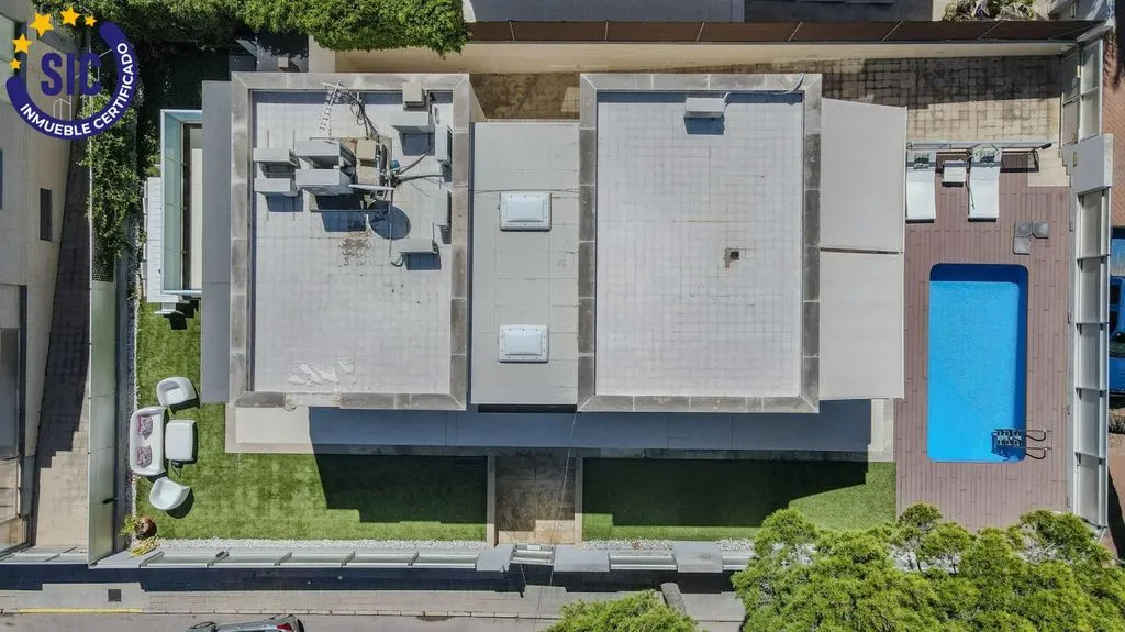 Vue aérienne - Luxury House with Pool in Benicassim
