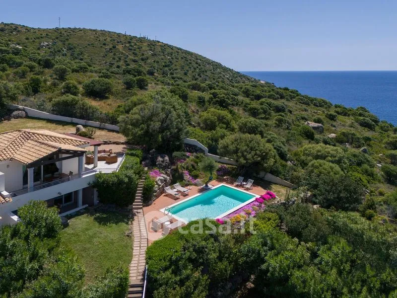 Vue aérienne - Bifamiliar Villa with Sea View in Quartu Sant'Elena