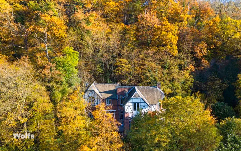 Vue aérienne - Maison de Caractère avec Terrasses à Visé