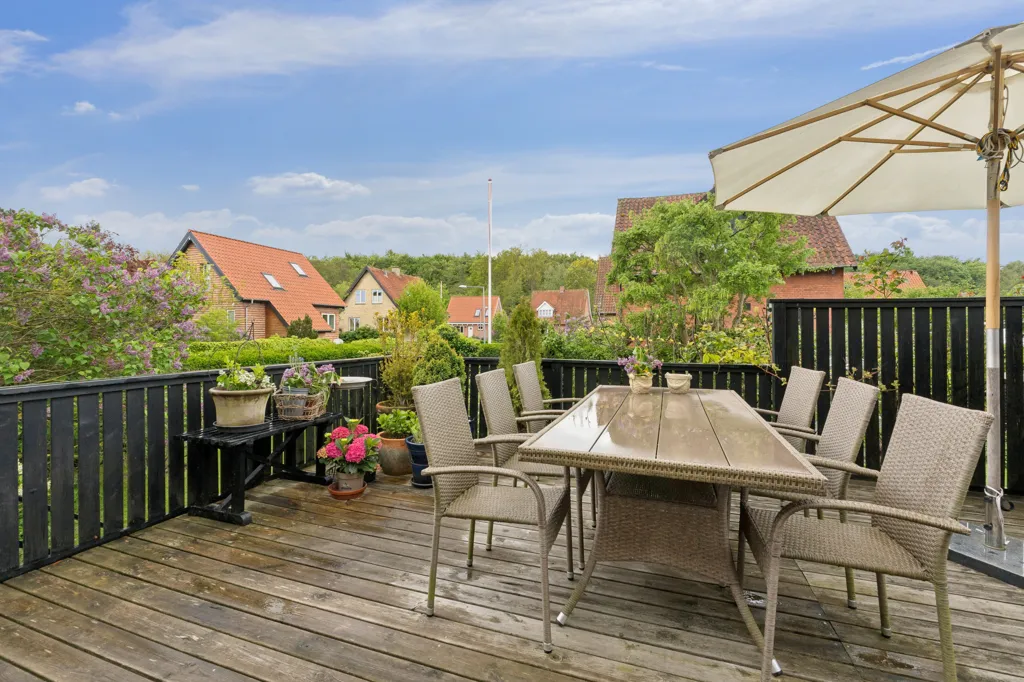 Terrasse - Classical Villa with Bay View in Kerteminde