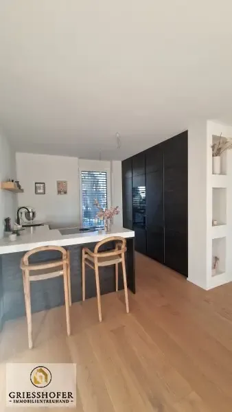 Köök - Luxury Apartment with Spacious Terrace in Graz