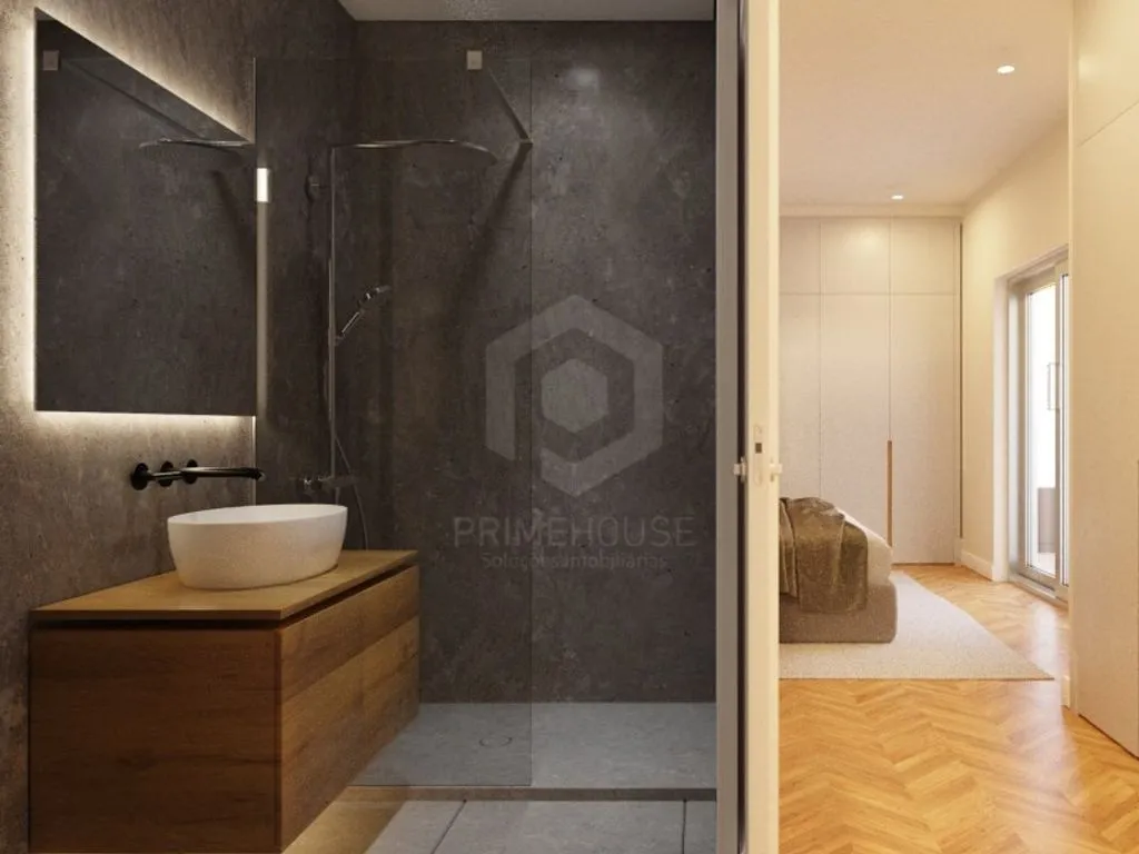 Salles de bain - Duplex Apartment with Pool in Azeitão