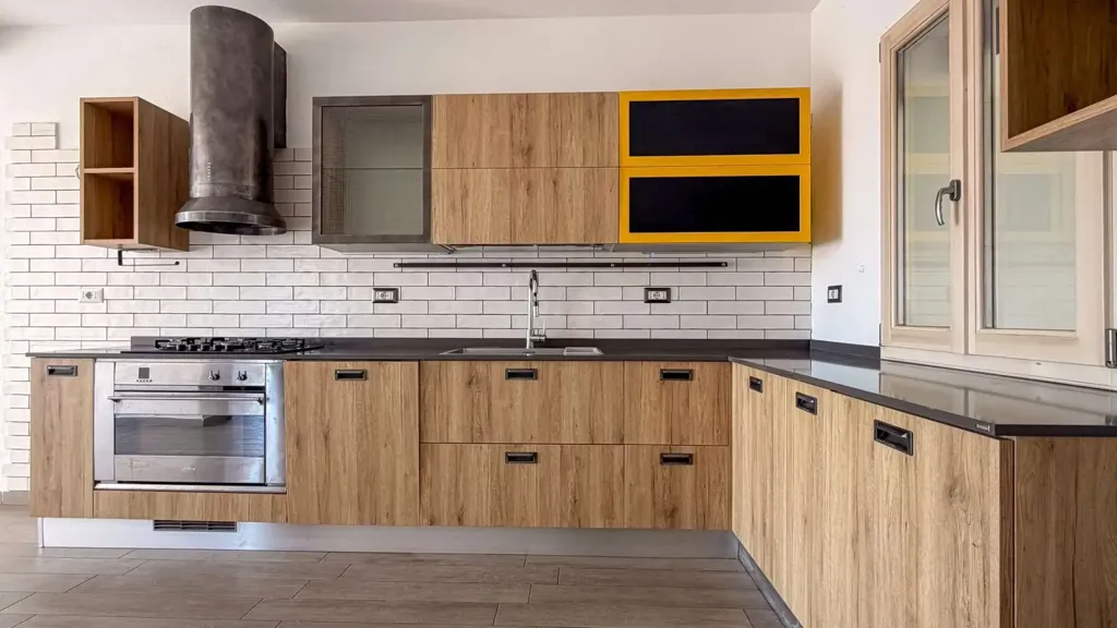 Cucina - Apartment with Veranda in Siniscola