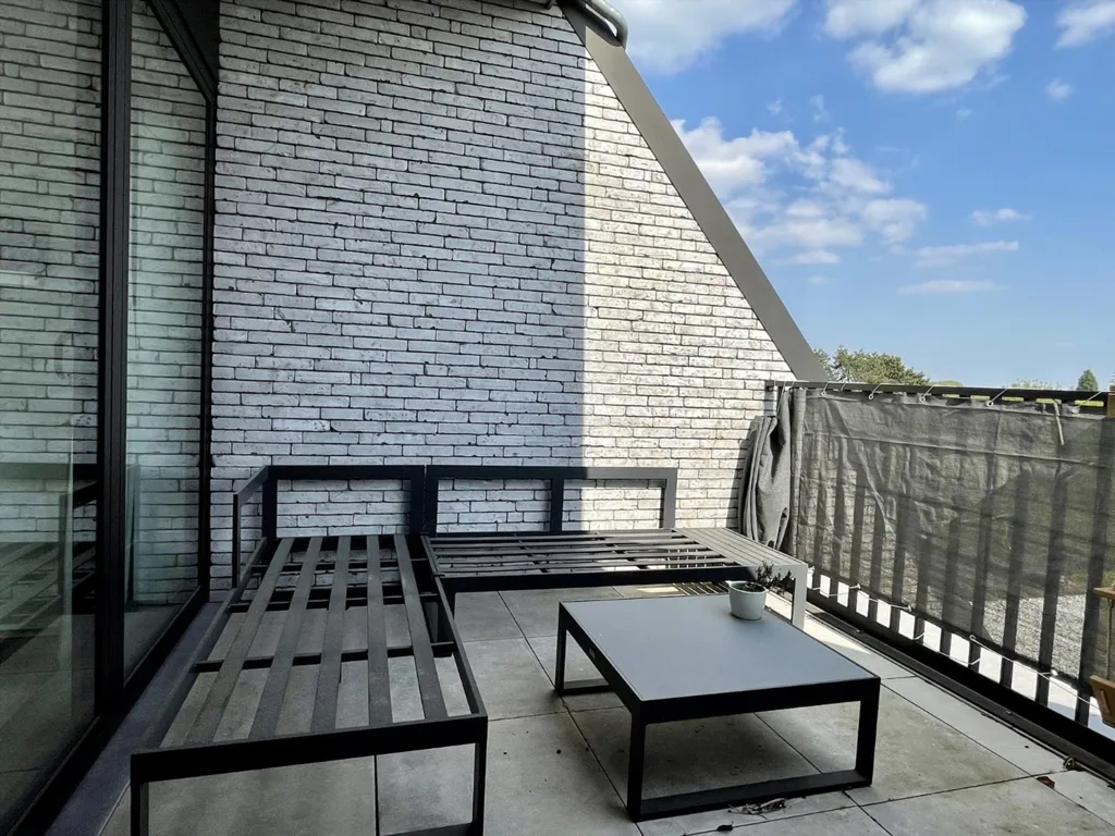 Terrace - Apartment with Two Terraces in Kuurne